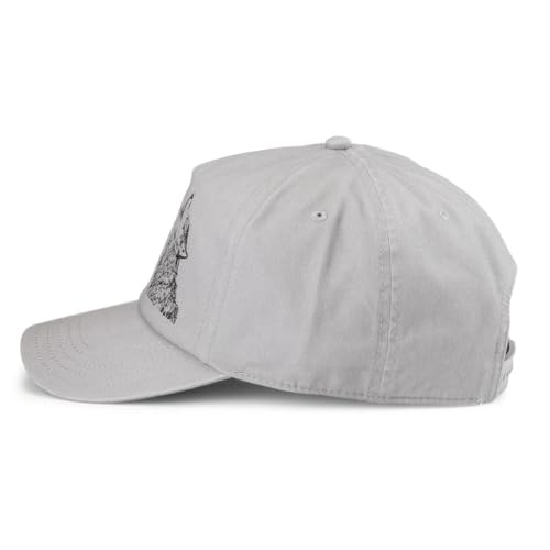 AMERICAN NEEDLE Unisex Miller Genuine Draft Walker Adjustable Snapback Baseball Hat (25002A-MGD-LGRY)