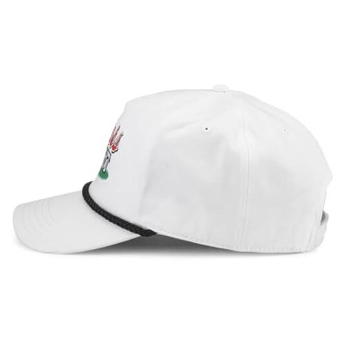 AMERICAN NEEDLE Coors Light Beer Golf Club Roscoe Adjustable Snapback Baseball Hat, White (23008C-COORS-WHT)