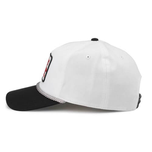 AMERICAN NEEDLE Diet Coke Roscoe Adjustable Snapback Baseball Hat (23008A-DCOKE-WHBL)