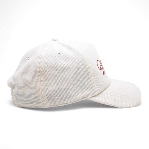 AMERICAN NEEDLE Officially Licensed Miller HIGH Life Beer Cap, Full Corduroy Snapback HAT, PI002A, Authentic Ivory