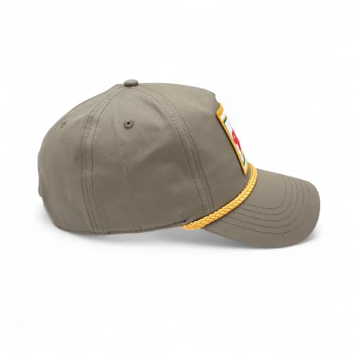 AMERICAN NEEDLE Miller High Life Beer Adjustable Snapback Baseball Hat (23008B-MHL-WHKL)