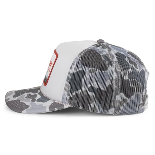 AMERICAN NEEDLE Unisex Rainier Beer Mallard Foamy Adjustable Snapback Baseball Hat (24011A-RAINIER-GRY)