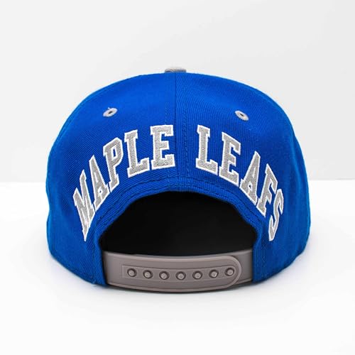 AMERICAN NEEDLE OFFICIALLLY Licensed NHL Block Letter Snapback Cap, Toronto Maple Leafs Hockey HAT, Authentic, New