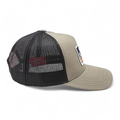 AMERICAN NEEDLE Officially Licensed Ford Bronco Valin Adjustable Trucker Hat Olive Black