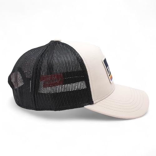 AMERICAN NEEDLE Officially Licensed Ford Bronco Valin Adjustable Trucker Hat Black Stone