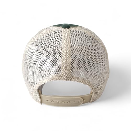 AMERICAN NEEDLE Officially Licensed NHL Hockey Orville Team Hat, Distressed, Dad Cap, Adjustable, Authentic New (Minnesota Wild (Green/Stone))