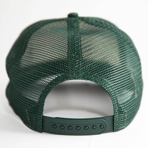 AMERICAN NEEDLE Miller High Life Sinclair Adjustable Snapback Trucker Hat, Dark Green Ivory (MHL-DGRN)