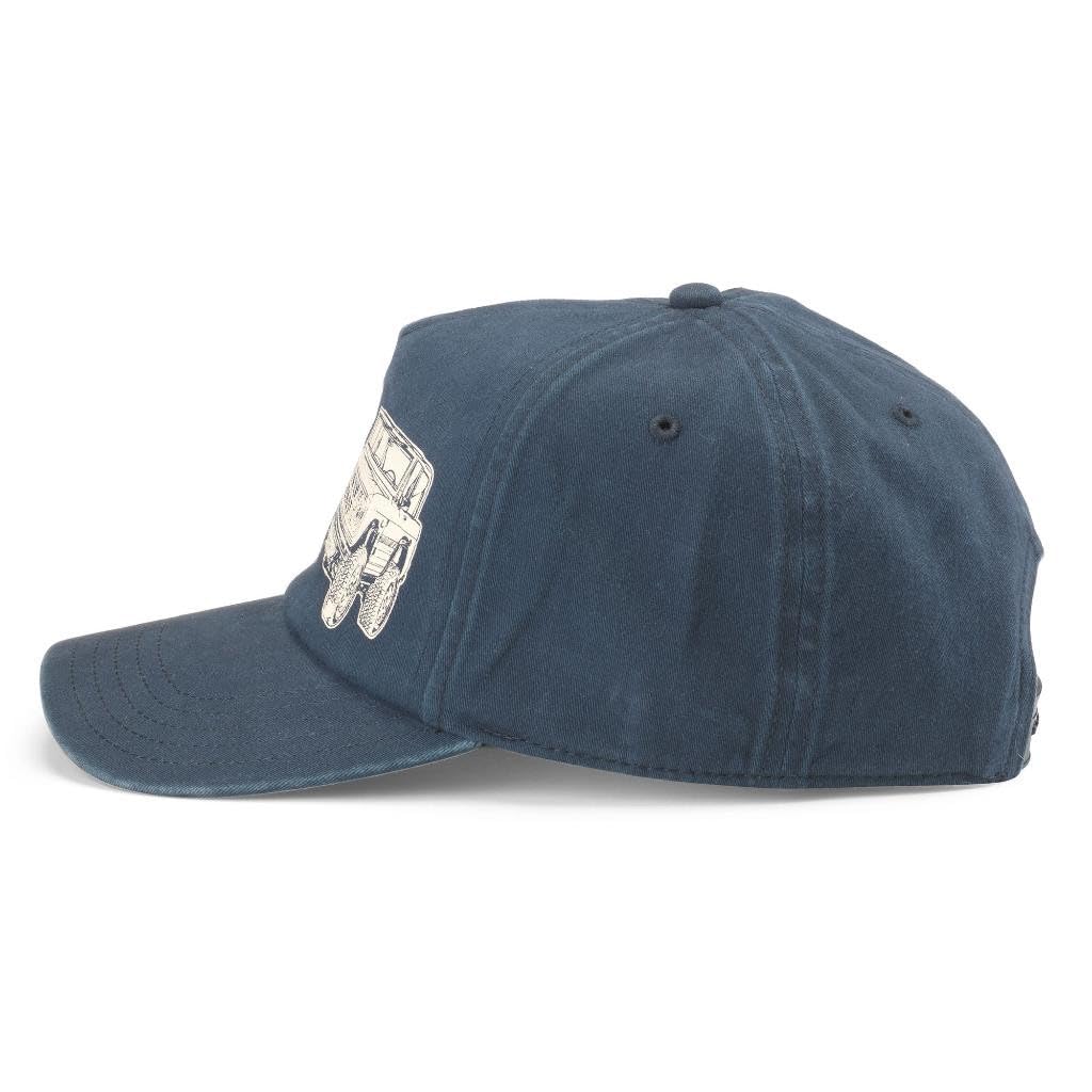 AMERICAN NEEDLE Unisex Ford Bronco Walker Adjustable Snapback Baseball Hat (25002A-BRONCO-NAVY)