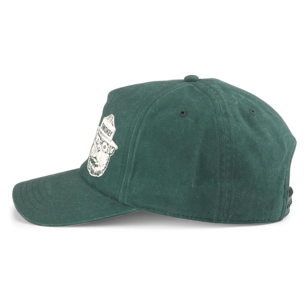 AMERICAN NEEDLE Unisex Smokey The Bear Walker Adjustable Snapback Baseball Hat (25002A-SBEAR-BOTT)