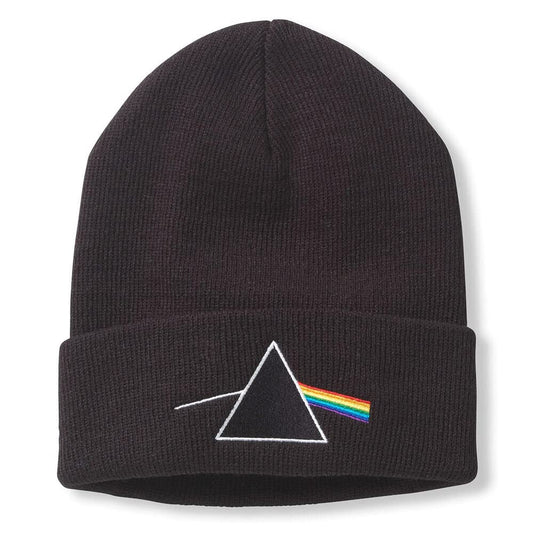 AMERICAN NEEDLE Pink Floyd Dark Side of The Moon Album Logo Cuffed Knit Beanie