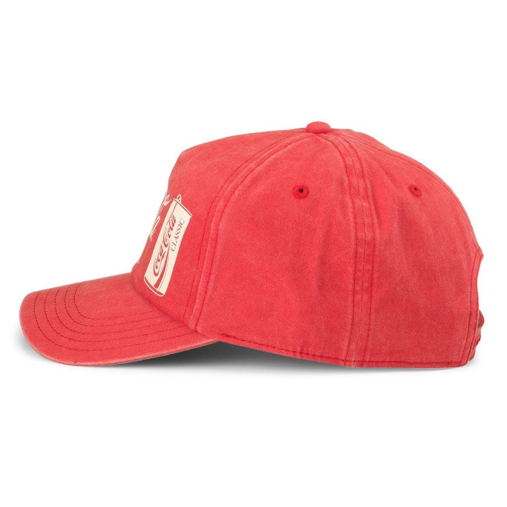 AMERICAN NEEDLE Unisex Coke Coca Cola Walker Adjustable Snapback Baseball Hat (25002A-COKE-RED)