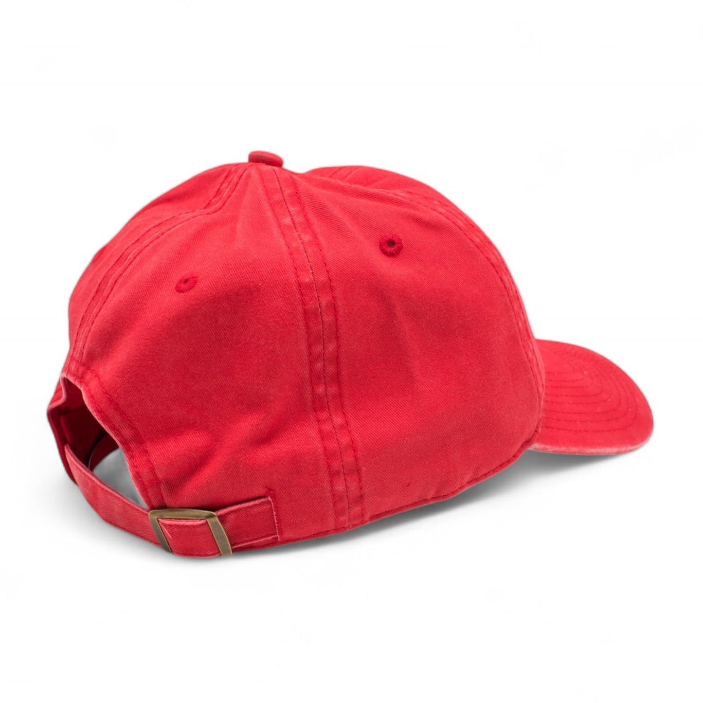 AMERICAN NEEDLE Coca-Cole New Raglan Adjustable Buckle Strap Baseball Dad Hat, Red (COKE-1915A-RED)