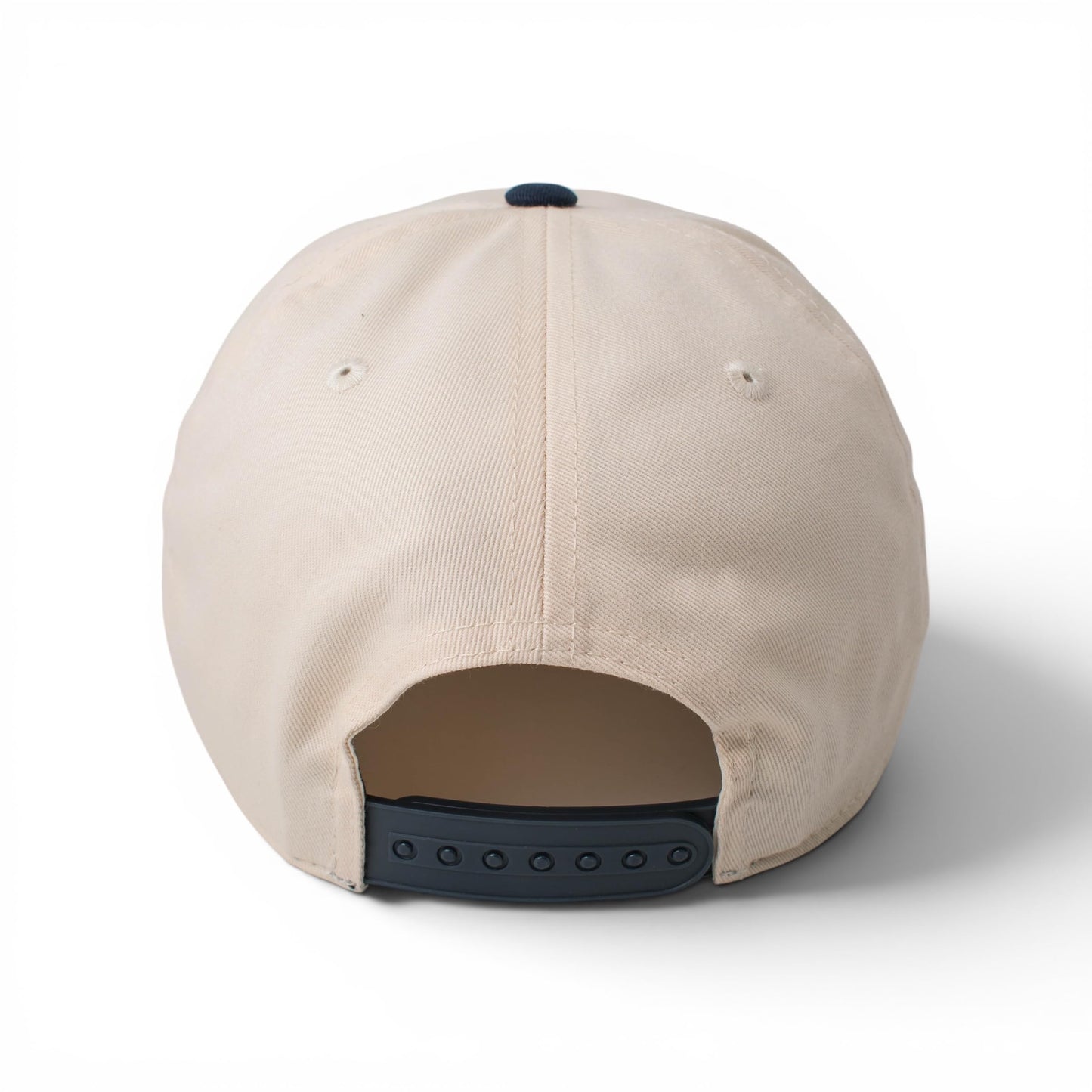 AMERICAN NEEDLE Officially Licensed Miller Lite Roscoe Snapback Adjustable Beer Hat, PI031B, Ivory White Navy Blue, OSFA