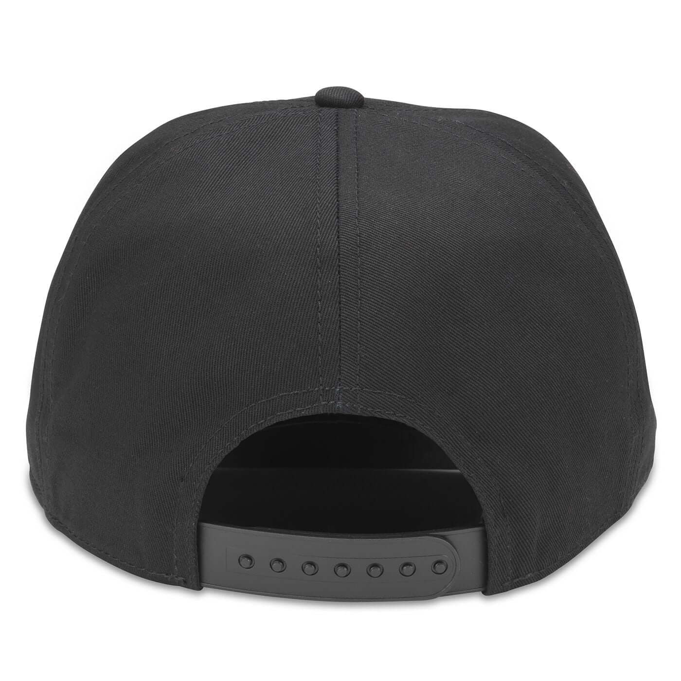 DeLorean Hat: Black/Yellow DMC Rope Hat | Back to the Future