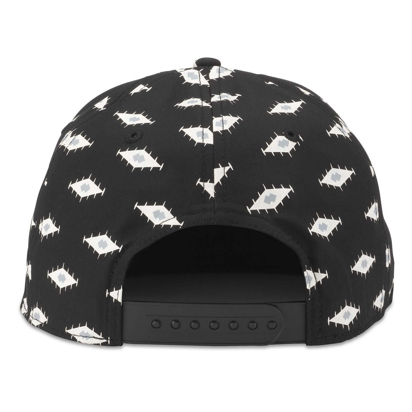 Chevy Trucks Hat: Black/White All Over Print Trucker Hats | Vintage Brands Back