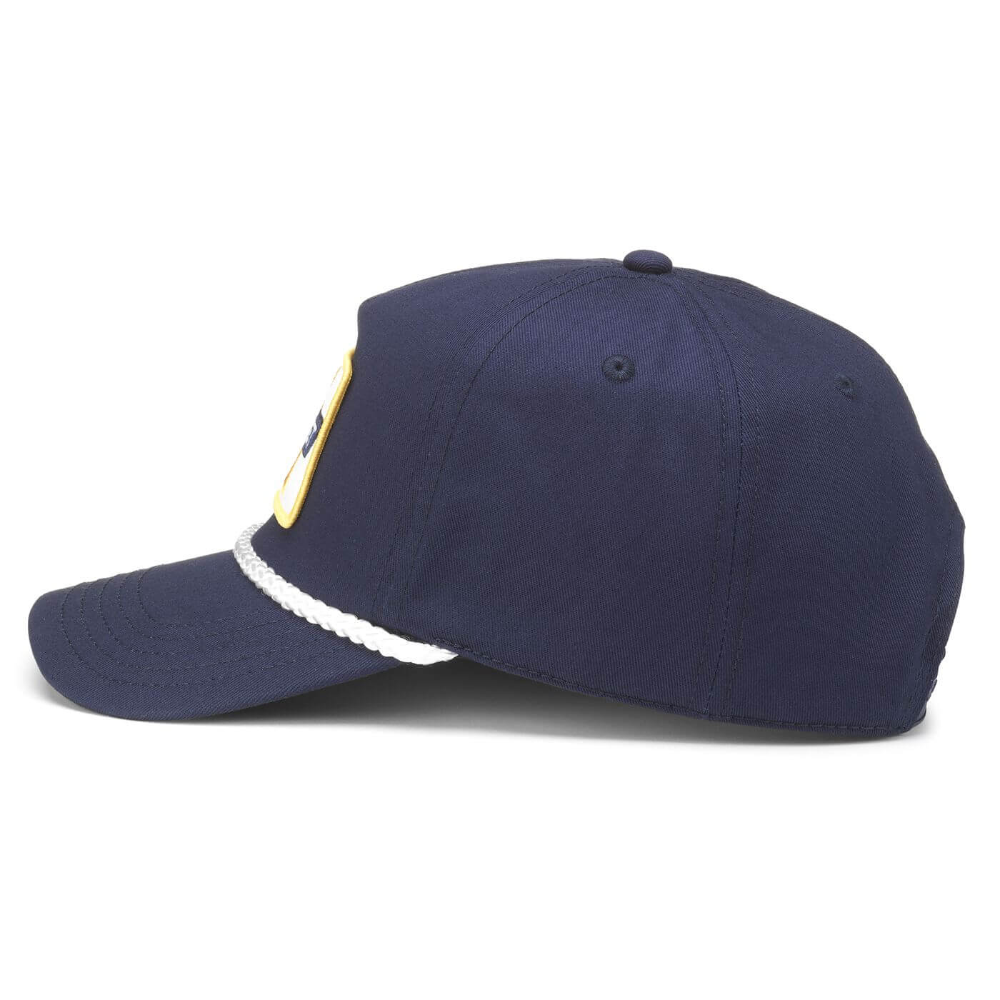 Chevrolet Genuine Parts Rope Hat: Navy Trucker Hats | Vintage Brands Side