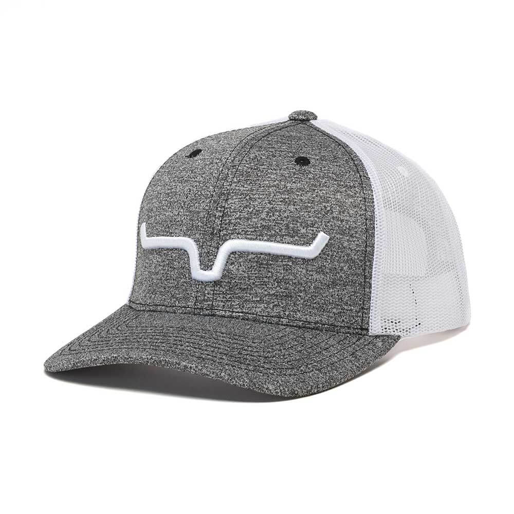 Kimes Ranch Hats: Weekly Trucker Hat | Grey/Heather