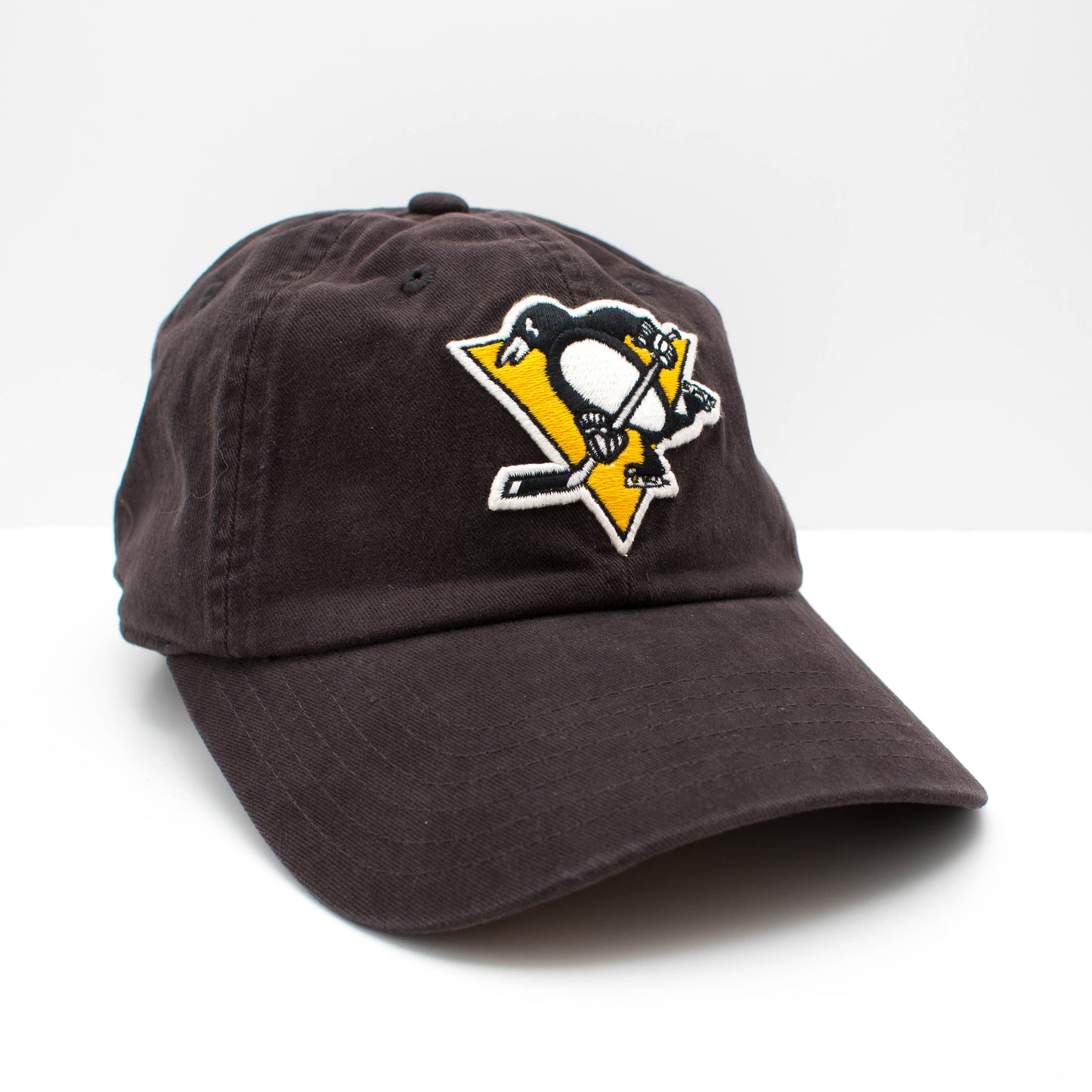 American NeedleNew Raglan NHL Team Adjustable Hat, Pittsburgh Penguins, Black (36672A-PPN)