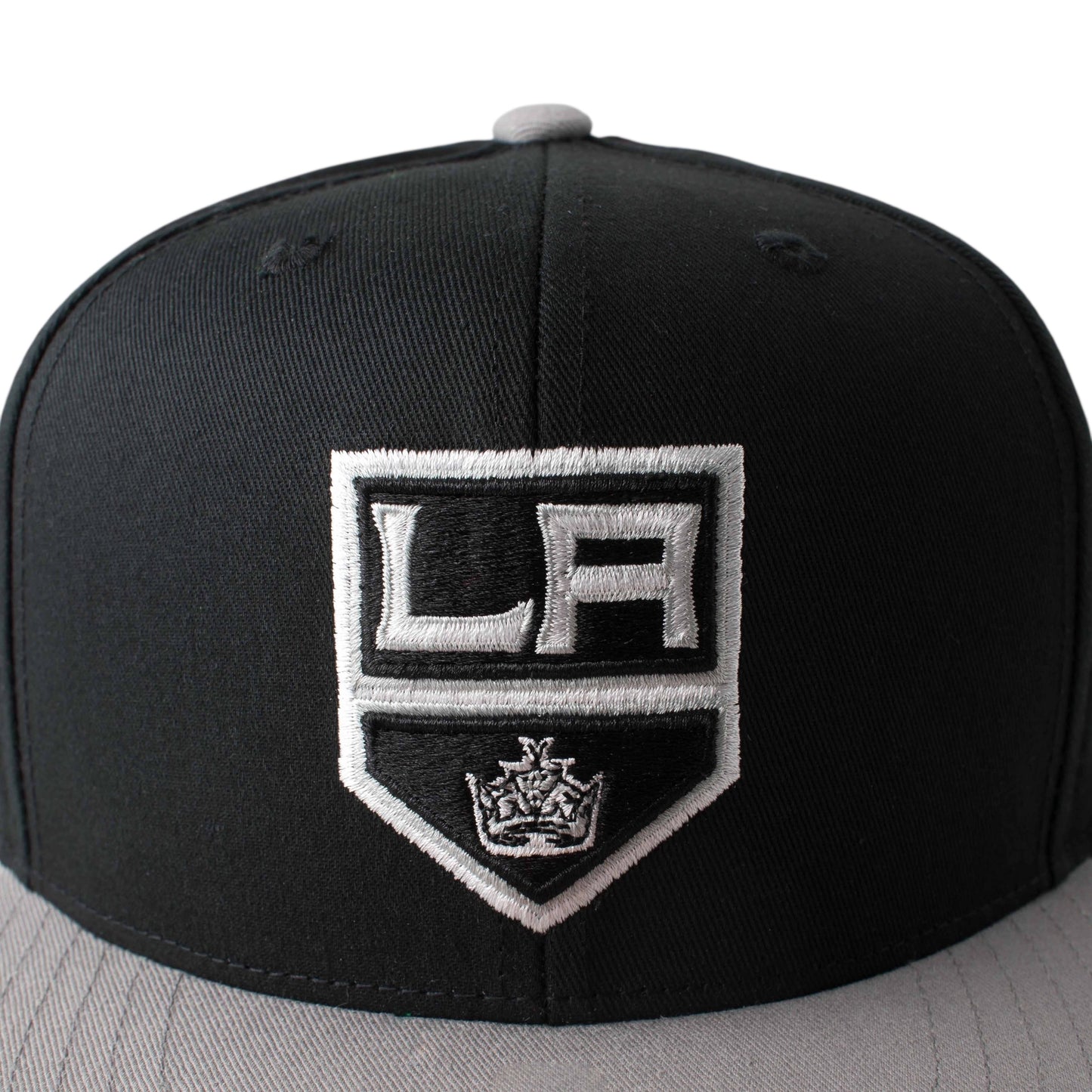 Los Angeles Kings Hat: Black/Grey Snapback Flat Bill | NHL Hats