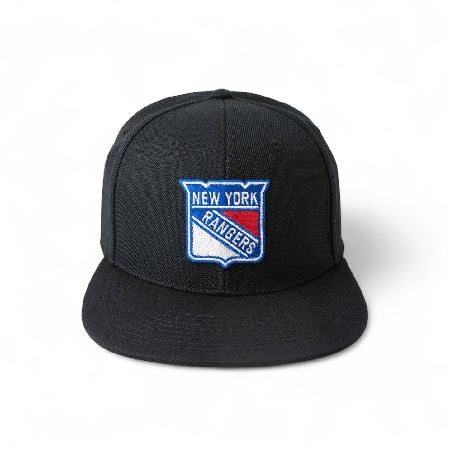 AMERICAN NEEDLE 400 Series NHL Team Hat, New York Rangers, All Black