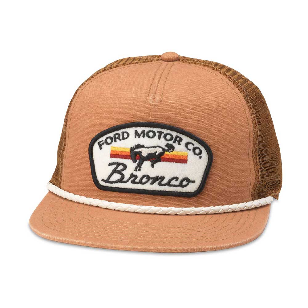 Ford Bronco Hats: Brown Rope Hat | Truck Headwear