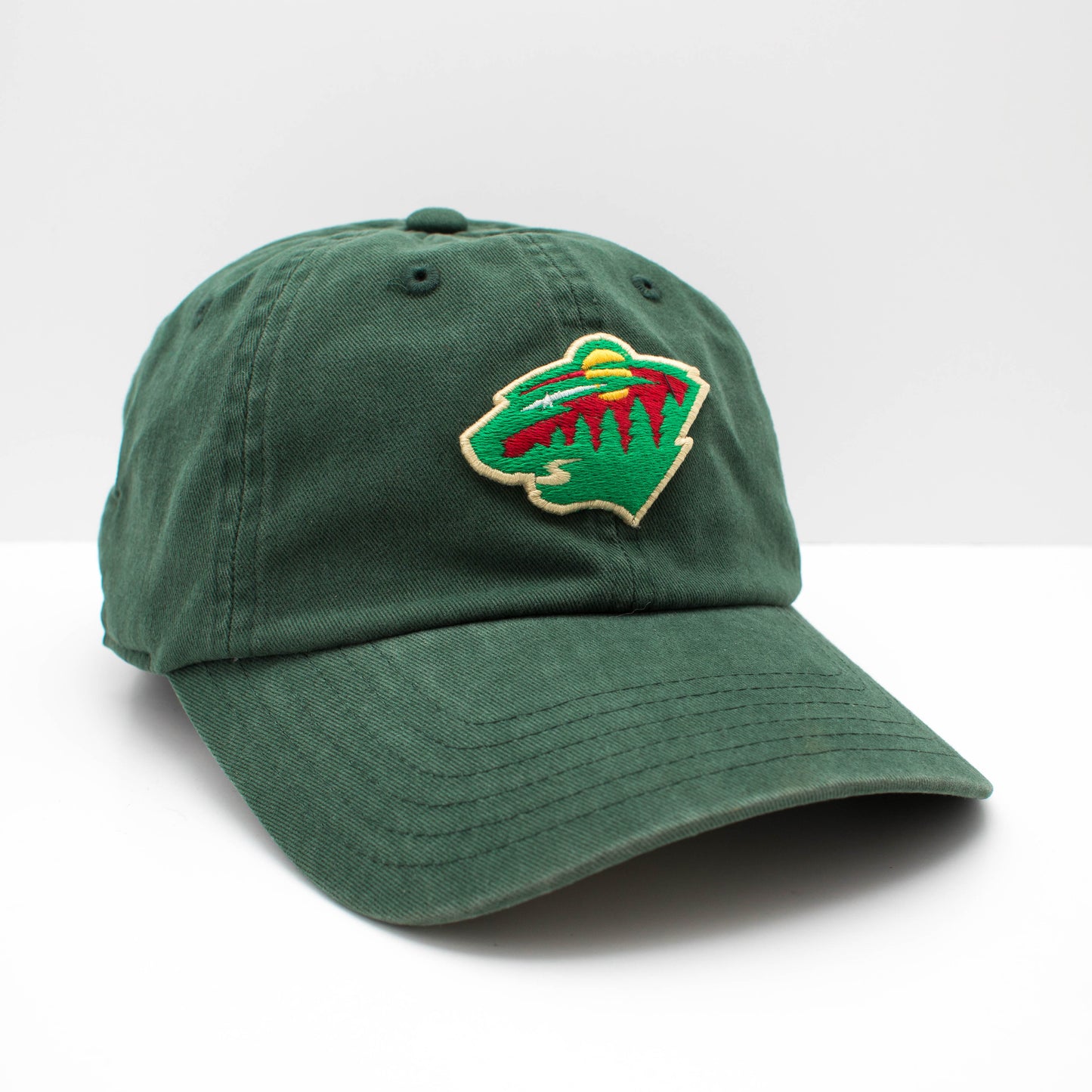 American NeedleNew Raglan NHL Team Adjustable Hat, Minnesota Wild, Green (36672A-MNW)