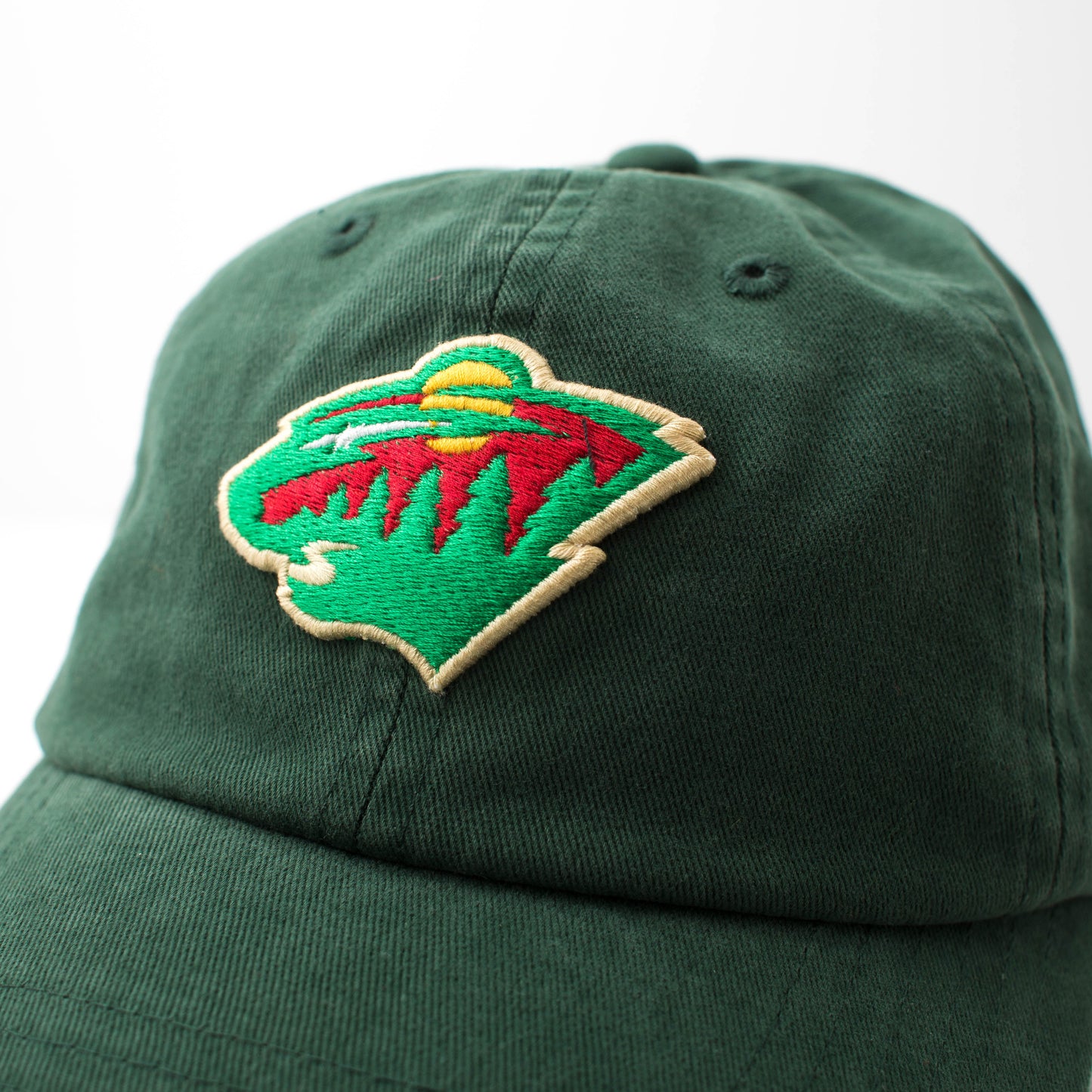 American NeedleNew Raglan NHL Team Adjustable Hat, Minnesota Wild, Green (36672A-MNW)