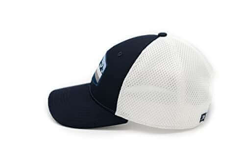 HGP Views Navy/White Velcro Trucker Hat 3