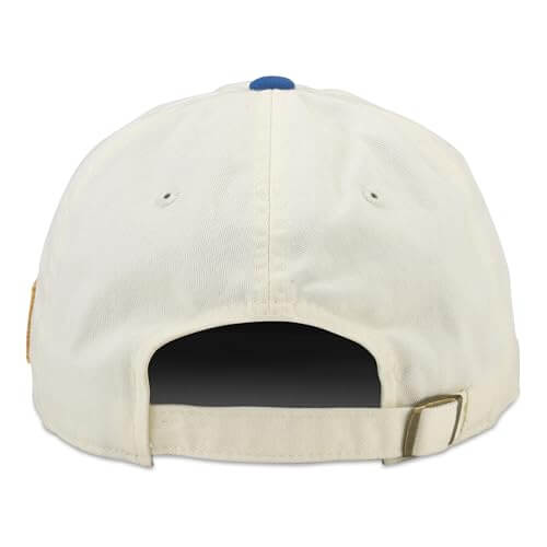 AMERICAN NEEDLE United Slouch NHL Team Casual Dad Hat Toronto Maple Leafs, Ivory/Royal (43572A-TML)