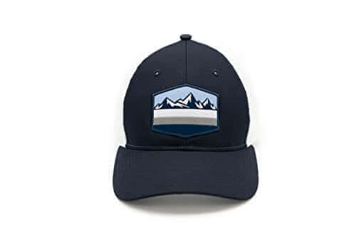 HGP Views Navy/White Velcro Trucker Hat 4