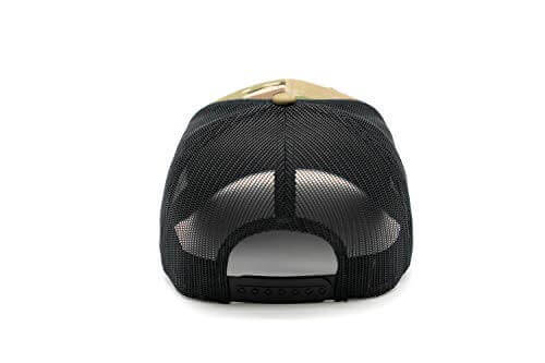 Tan Multi Cam American Flag Camo Trucker Hat Back PhotoAmerican-Flag-Hats--Green-Black-Multicam-Snapback-Trucker-Hat-_-PVC-Patch-BlackMesh Back