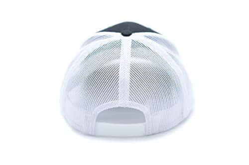 HGP Mountain Skyline Charcoal/Grey/White Snapback Trucker Hat 2