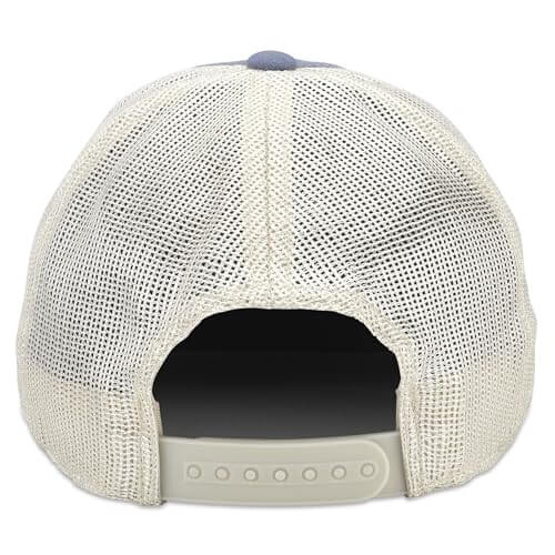 American Needle Officially Licensed NHL Hockey Orville Team Hat, Distressed, Dad Cap (New York Rangers (Steel Blue/Stone))