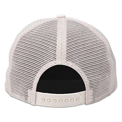 AMERICAN NEEDLE Coors Beer Wyatt Adjustable Snapback Trucker Baseball Hat (23014A-COORS-IVOR) Ivory
