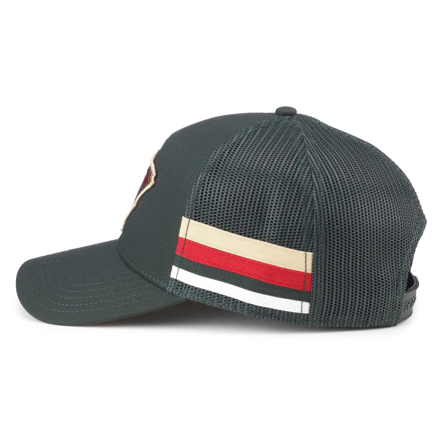 AMERICAN NEEDLE Minnesota Wild NHL Hotfoot Adjustable Snapback Baseball Hat, Dark Green (23018A-MNW-DGRN)