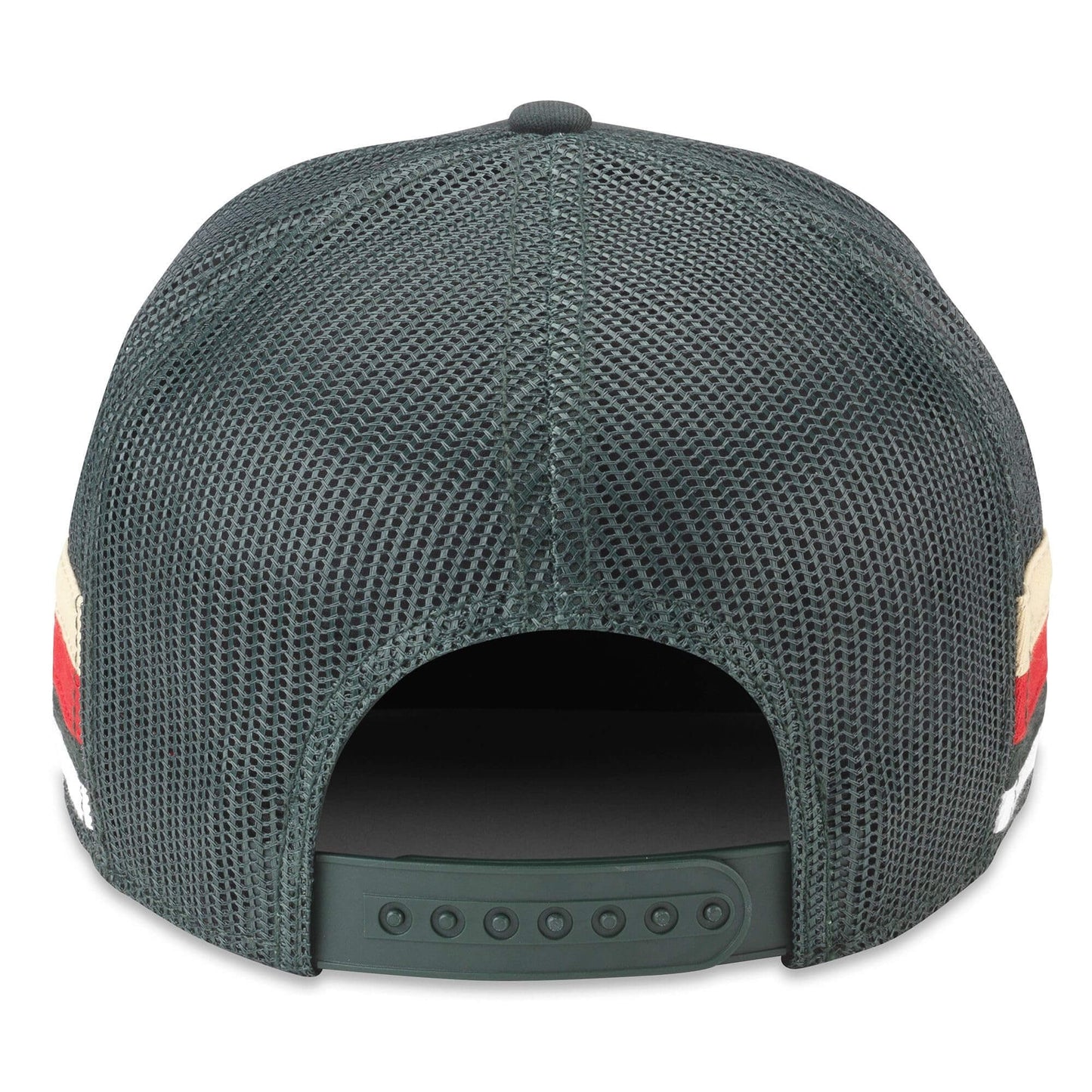 AMERICAN NEEDLE Minnesota Wild NHL Hotfoot Adjustable Snapback Baseball Hat, Dark Green (23018A-MNW-DGRN)