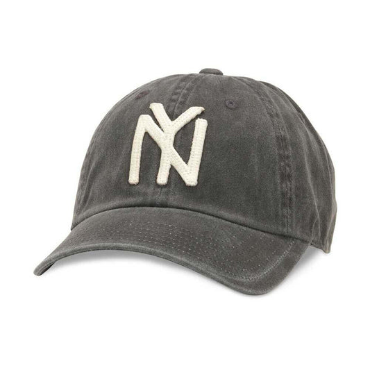 New York Black Yankees Hats: Black Strapback Dad Hat | Negro League