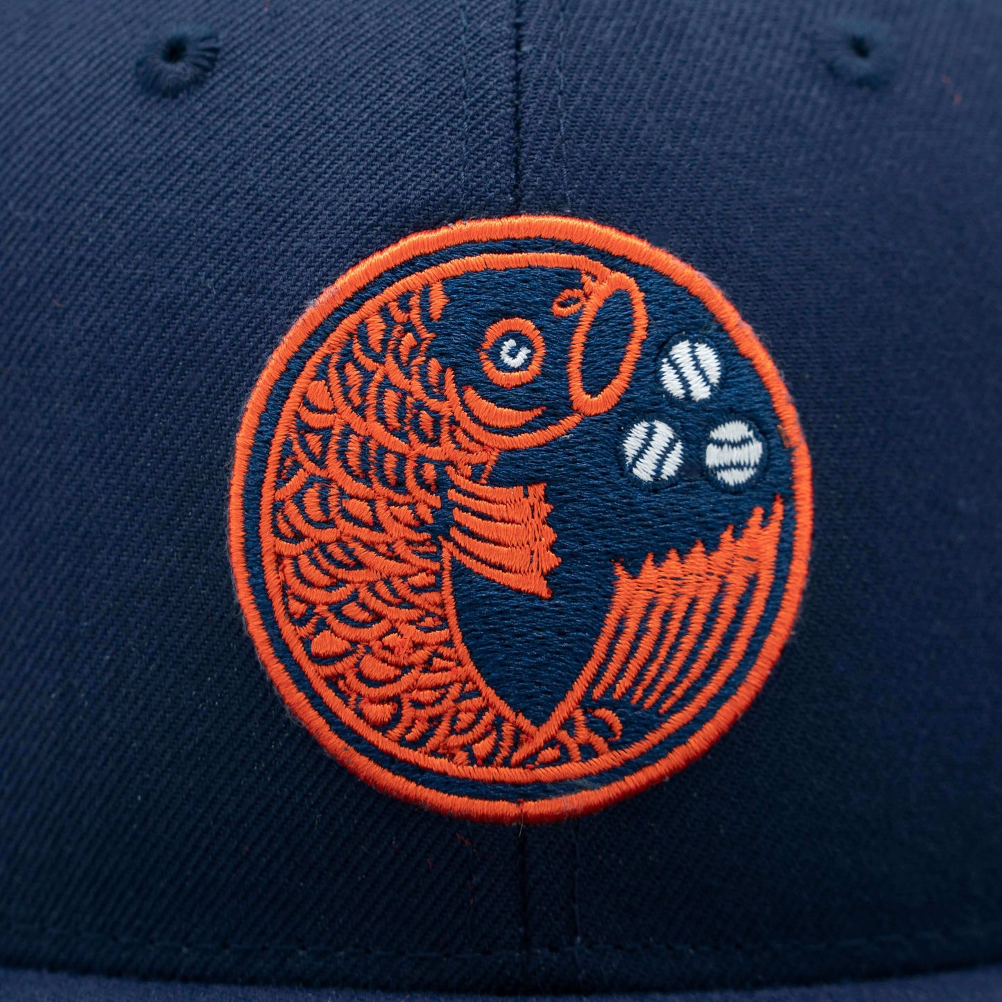 Hiroshima Toyo Carp Hats: Vintage Navy Flat Bill Hat | Nippon
