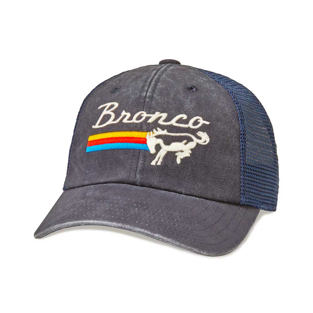 Ford Bronco Hats: Navy Strapback Dad Hat | Vintage