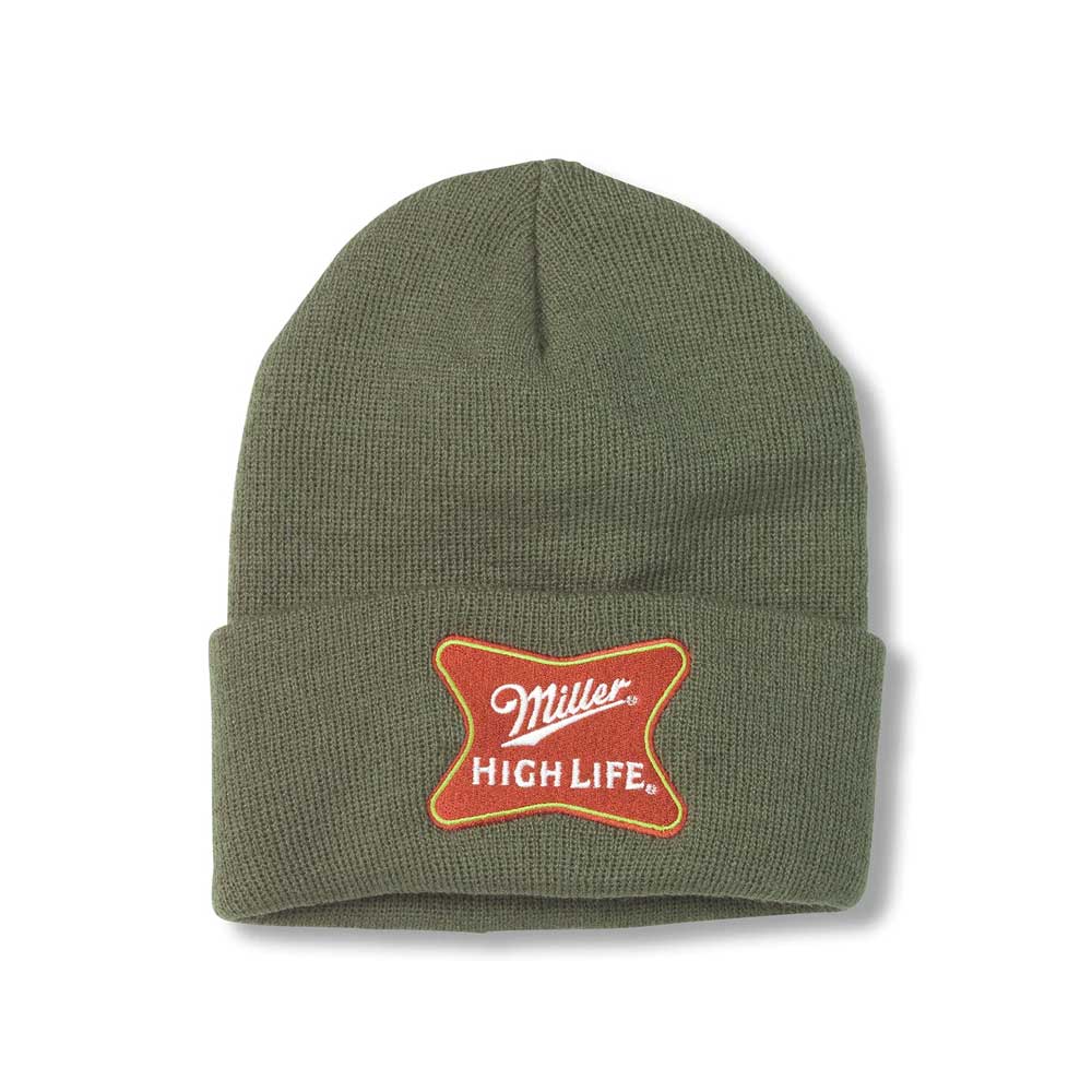 MillerBeer_American-Needle-Miller-Highlife-Beer-Olive-Beanie-HPS-Hat-pro-Shop-Com