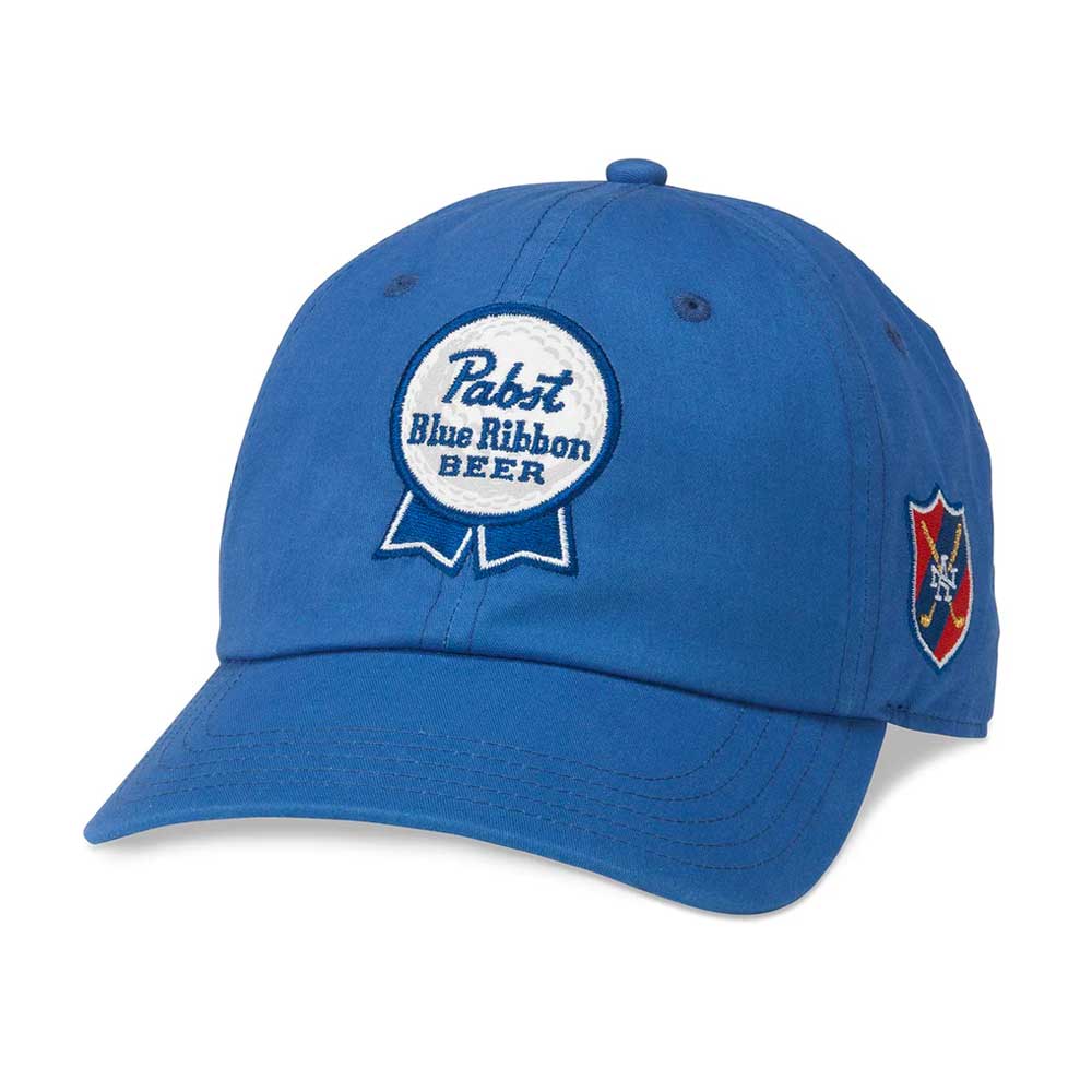 American-Needle-Pabst-Blue-Ribbon-Beer-PBR-Hazel-Adjustable-Buckle-Strap-Dad-Hat-HPS-Hat-pro-Shop-Com