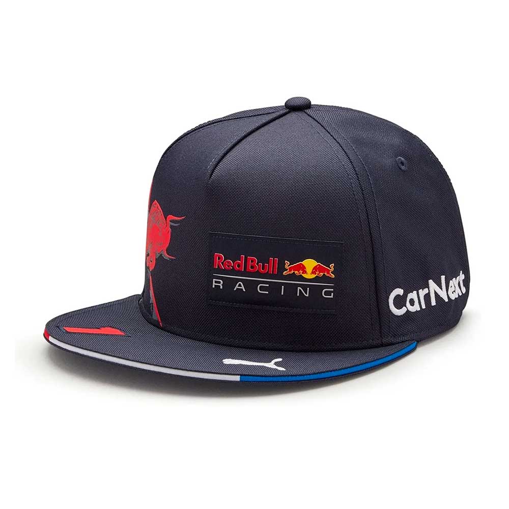 komedie Gladys browser Puma Red Bull Racing Team Max Verstappen Navy Flat Bill Snapback Hat