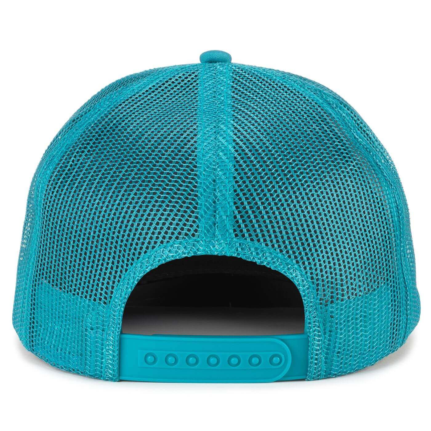 Ford Bronco Hat: Teal Snapback Rope Hats | Foam Valin | Vintage Back