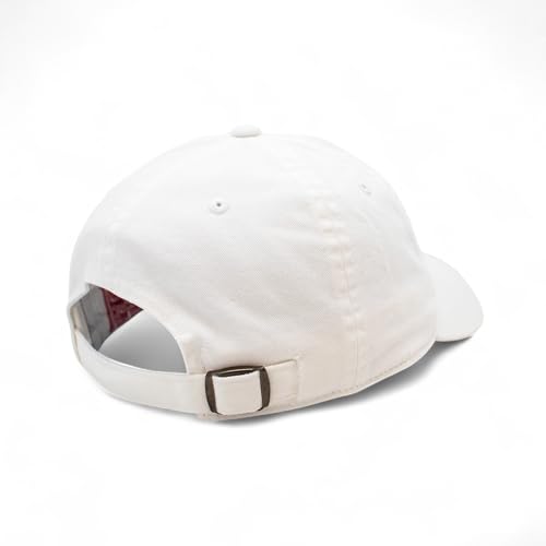 AMERICAN NEEDLE Ford Motor Co Classic Script Baseball Hat, White Royal, PI010C Adjustable New