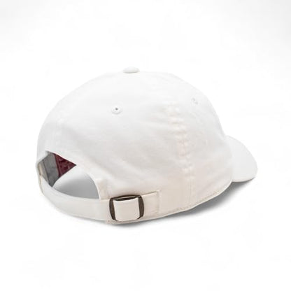 AMERICAN NEEDLE Ford Motor Co Classic Script Baseball Hat, White Navy, PI010D Adjustable New