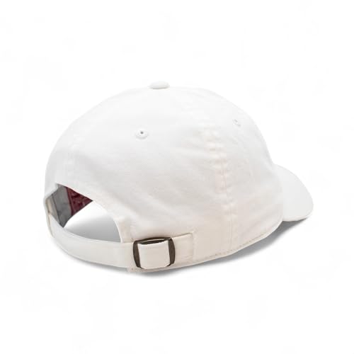 AMERICAN NEEDLE Ford Motor Co Classic Script Baseball Hat, White, PI010A Adjustable New