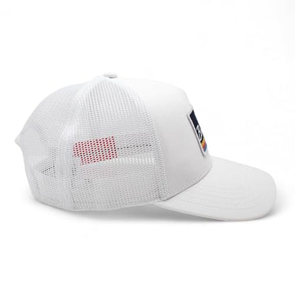 AMERICAN NEEDLE Officially Licensed Ford Bronco Valin Adjustable Trucker Hat White