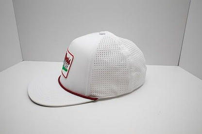 AMERICAN NEEDLE Officially Licensed COORS Golf PERFORANCE HAT, Buxton PRO, Rope, Vented, Adjustable, Authentic White