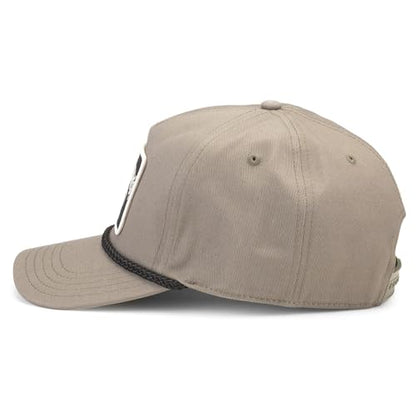 AMERICAN NEEDLE Jack Daniel's Whiskey Roscoe Adjustable Snapback Baseball Hat, Light Olive (23008A-JACKD-LOLI)