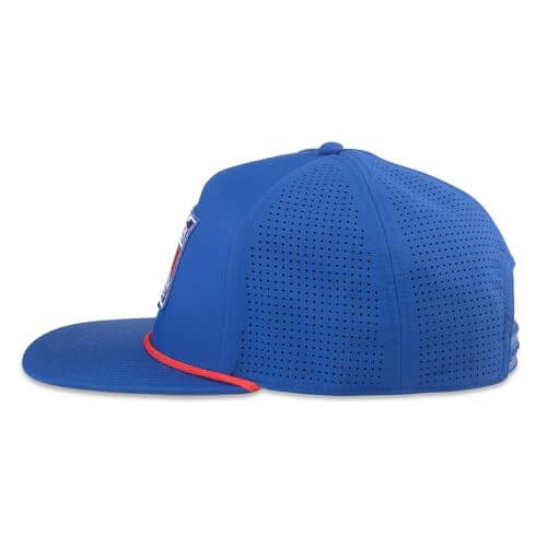 AMERICAN NEEDLE Officially Licensed NHL Hockey Buxton Pro Tech Hat, New York Rangers Performance Team Cap, 23003A Royal, Authentic, New